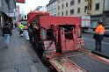 Stadtbus fing Feuer Koeln Muelheim Frankfurterstr Wiener Platz P176